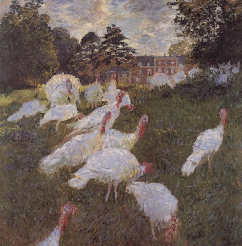 Claude Monet Turkeys France oil painting art